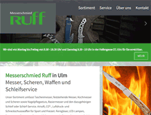 Tablet Screenshot of messer-ruff.de